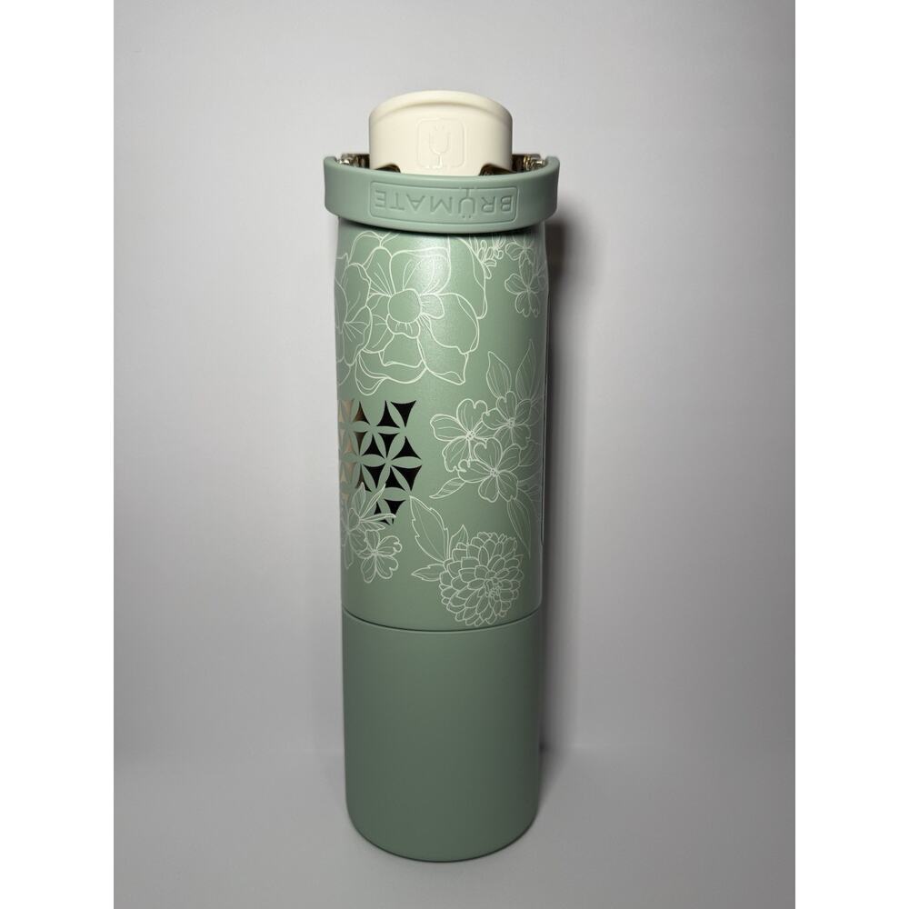 BruMate X Holley Gabrielle Exclusive GOLDEN BLOOM 25oz Rise Tumbler NWT NIB - Picture 3 of 8